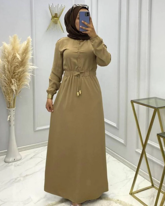 Maya ABAYA FABRIC IRISH CRUSH