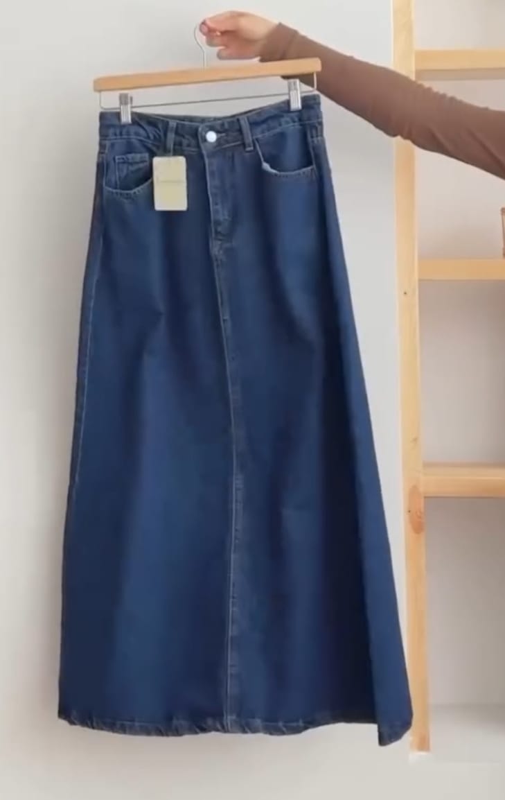 Korean Denim Skirt