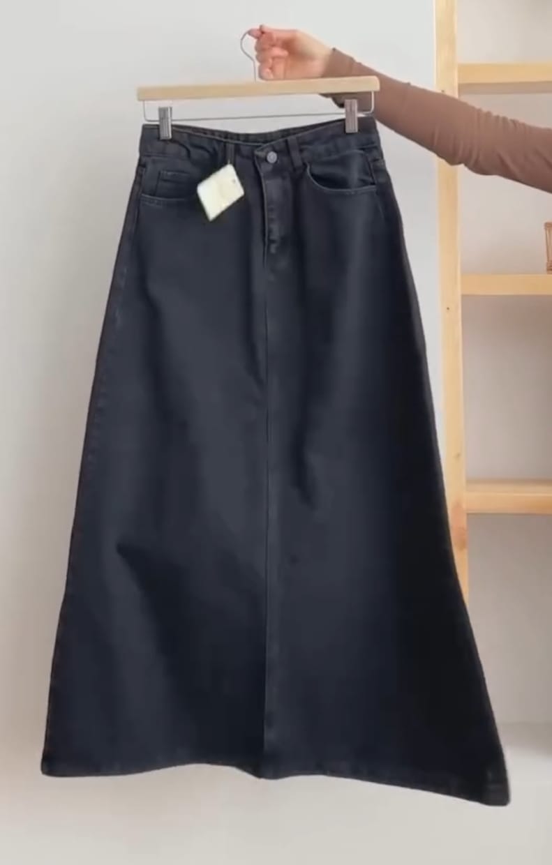 Korean Denim Skirt